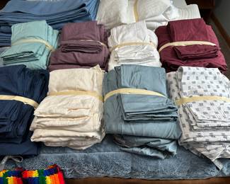 Full-size sleep number sheet sets
