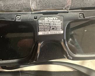 Set of 2 SONY 3D glasses 