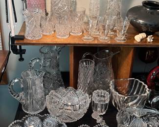 More Cut crystal 