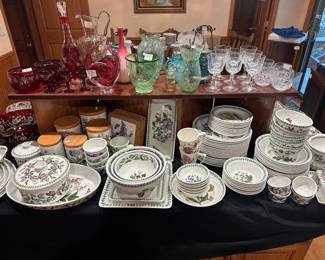 PORTMEIRION Botanical garden dishes 