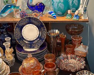 Carnival glass 