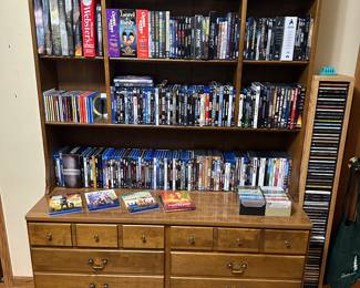 DVD’s , Blu Ray, and books