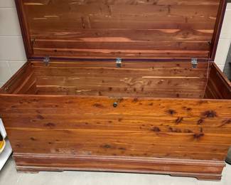 Large cedar chest 