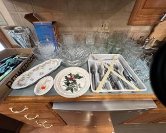 Flatware and kitchen glasware
