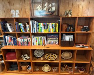 overview basement - bookends, electronics/computer books, decorative accessories