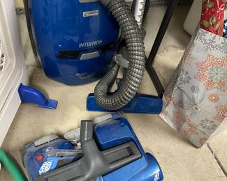 Kenmore Intuition Crossover True HEPA Canister Vacuum Cleaner Blue Works Great