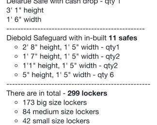 BANK VAULT SPECIFICATIONS 