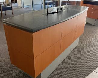 entrance island in your business