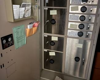 large Diebold bank vault