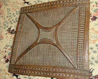 African Hand Carved Wall Sculpture