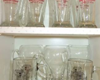 Budweiser Beer Glasses