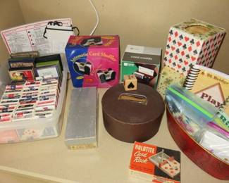 Poker Chips, Playing Cards