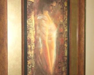 David Freeman "Desire l" Framed Serigraph