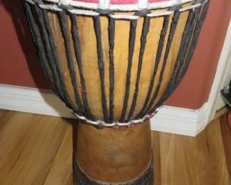 Vintage African Djembe Bongo Drum
