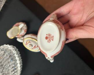 Coalport Indian Tree Miniature Tea Set