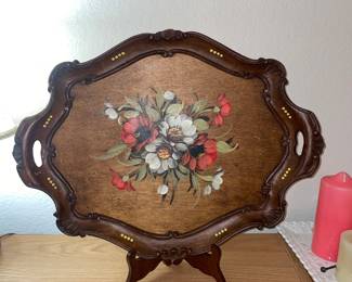 Decorative service plate