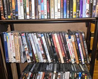 DVDs are in the attic lounge area.