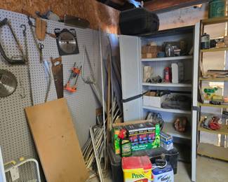 Garage items.
