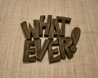 My mom would hate this.