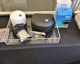 Radar Detector, Bluetooth Headset, Echodot, Google Point, Camera, Zok Ear Relief