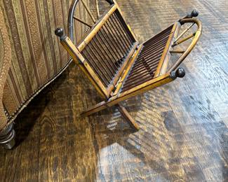 Rattan Magazine Holder