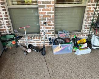 Scooters, Sports equipment