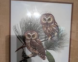 Ray Harm signed original framed art 