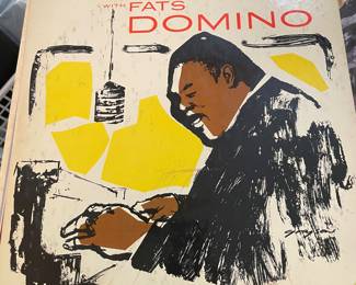 Vinyl Record Rock and Rollin Fats Domino