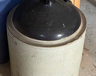 Vintage Antique Stoneware Crock Large Whisky/Water Jug
