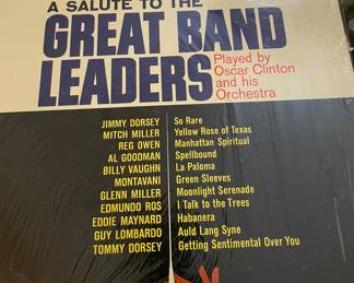 Vinyl Record A Salute to the Great Band Leaders