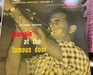 Vinyl Record George Girard Stompin' at the Famous Door