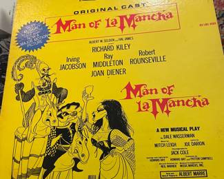 Vinyl Record Man of La Mancha