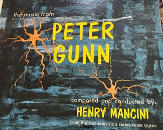 Vinyl Record Peter Gunn by Henry Mancini