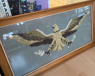Needlepoint American Eagle