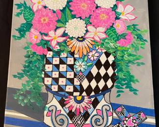 Hand Crafted and Painted by Local Artist Susan Crocker