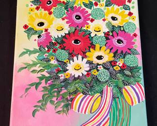 Hand Crafted and Painted by Local Artist Susan Crocker