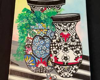 Hand Crafted and Painted by Local Artist Susan Crocker