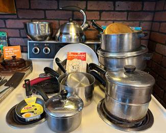 Revereware, Pots & Mixing Bowls