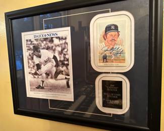 Jim "Catfish" Hunter Autograph 