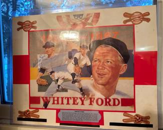 Whitey Ford Autograph