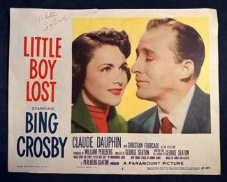 Bing Crosby Autograph