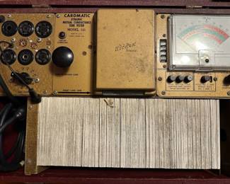 Hickok Cardmatic Tube Tester M-121