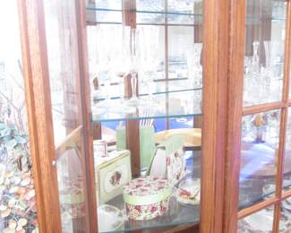 Glassware Stems, Goblets, Serving Pieces