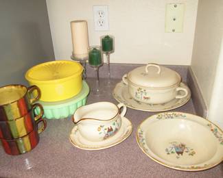 International China Co. "Heartland Village" Stoneware, Japan