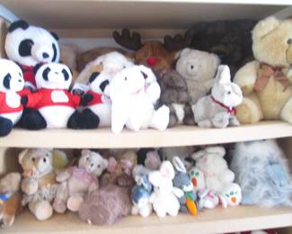 Oodles of Stuffed Animals