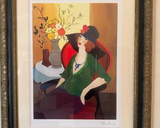 Happy Recollection" by Itzchak Tarkay 
FRAMED ART