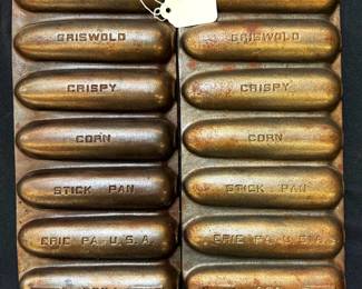Griswold Cast Iron Crispy Corn Stick Pans No. 273