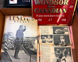 Vintage Windsor Supreme Canadian Advertising Calendar and Ephemera