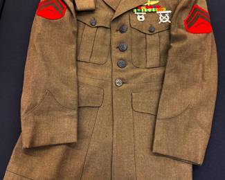 USMC Dress Green Sergeant Uniform Jacket