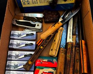 Pocket Knives and Fixed Blade Knives